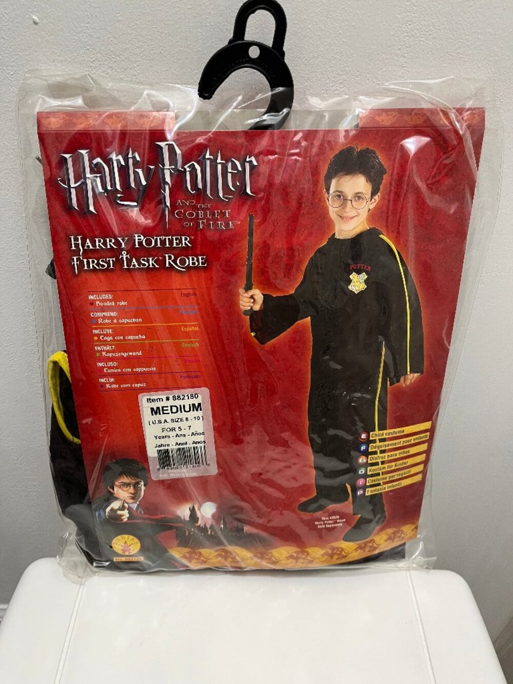 Harry Potter Kids First Task Hooded Robe Halloween Costume Kids New